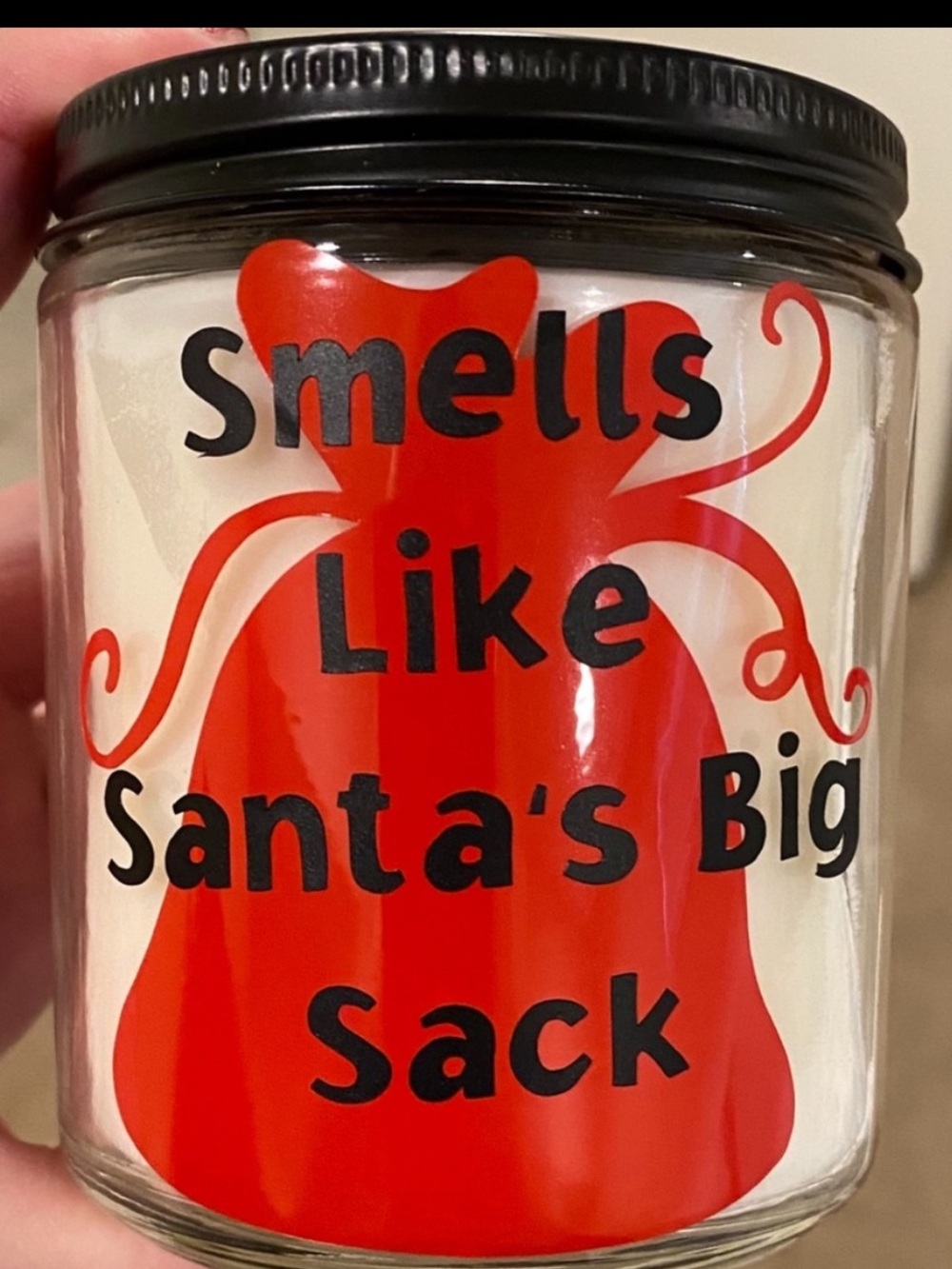 NWT custom white elephant gag gift single wick Bath & Body Works candle